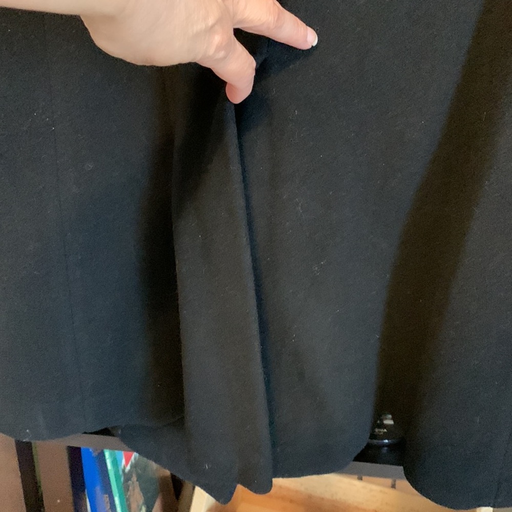 Lambswool coat with karakul lamb fur - Picture 6 of 8